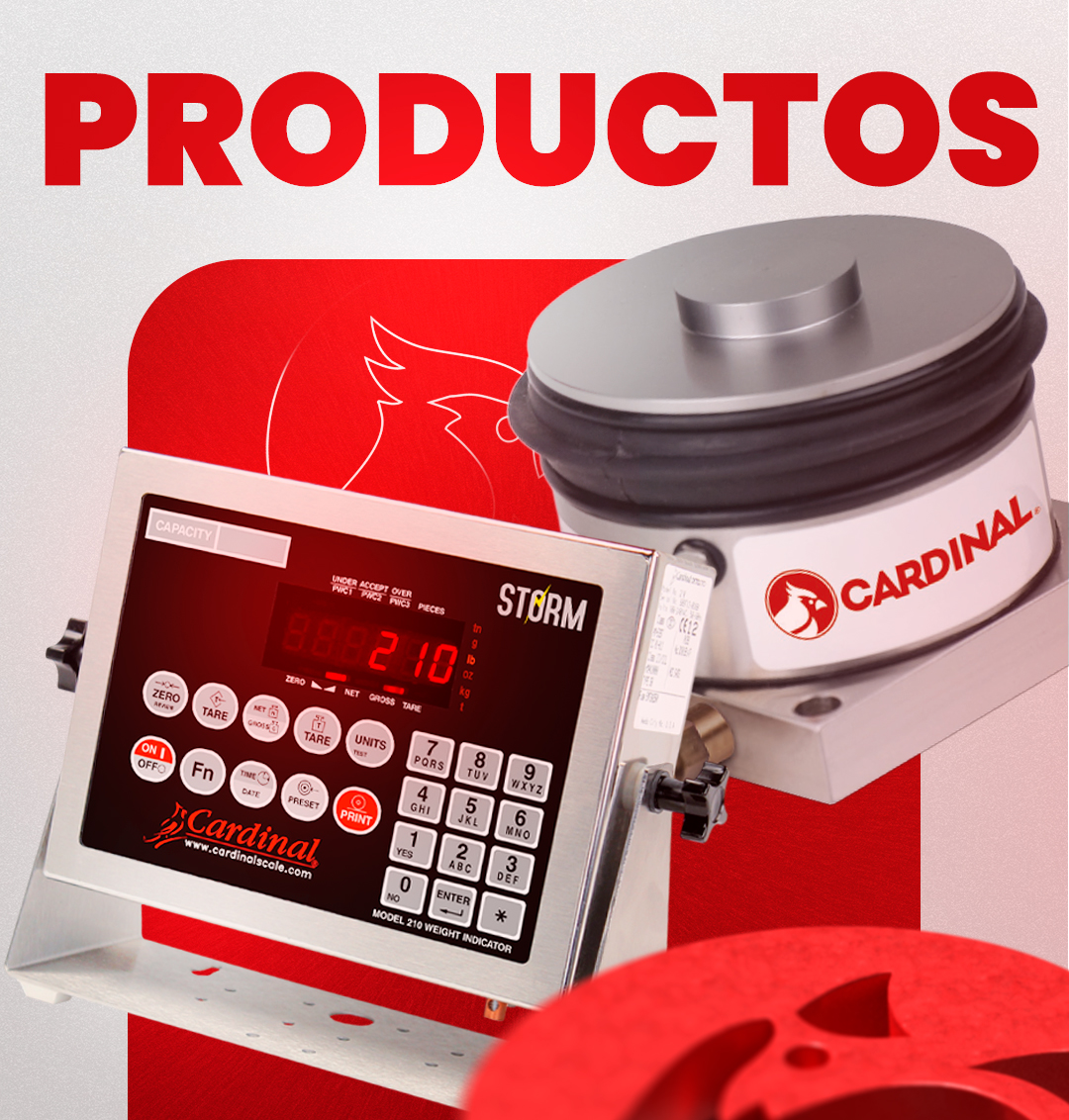 Productos Cardinal Scale Argentina - indicadores de peso y equipamiento industrial