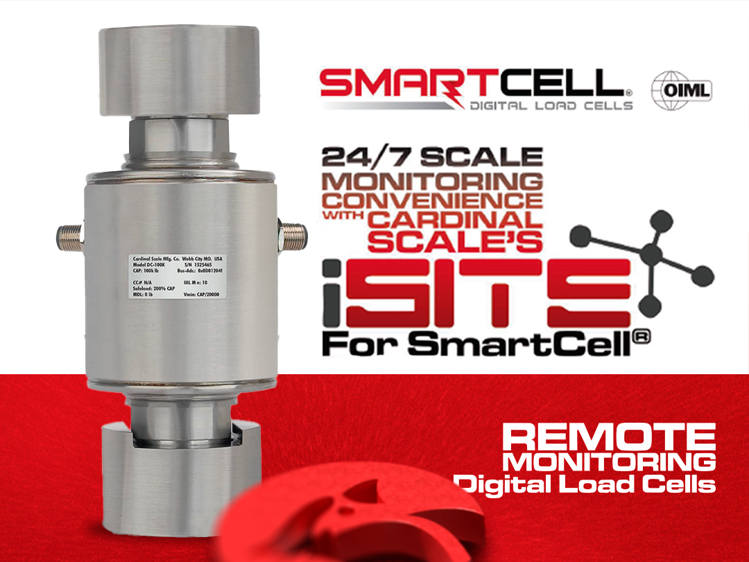 Celda de carga digital SmartCell DC Series de Cardinal Scale