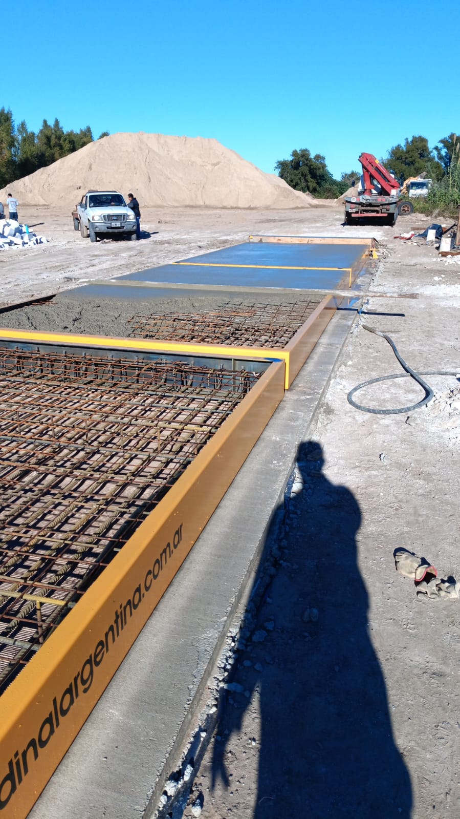 Obras civiles — ingeniería y obra para instalación de pesaje